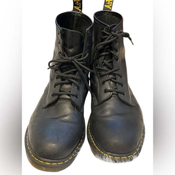 Dr. Martens Other - Dr. Martens Black Lace-Up Boots for men size 12